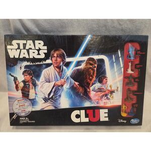 Star Wars Clue 3D Board Game 2016 Hasbro Death Star Edition Pre-Owned Disney